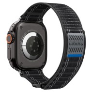 Найлонова каишка за Apple Watch 8 / 9 / 10 / 11 / SE / Ultra (44/45/46/49mm) от Spigen WBF0 - Black