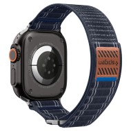 Найлонова каишка за Apple Watch 8 / 9 / 10 / 11 / SE / Ultra (44/45/46/49mm) от Spigen WBF0 - Navy