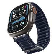 Найлонова каишка за Apple Watch 8 / 9 / 10 / 11 / SE / Ultra (44/45/46/49mm) от Spigen WBF0 - Navy