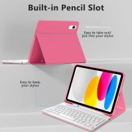 Калъф с блутут клавиатура за iPad 10.9” 10 / 2022 / 11” 11 / 2025 от Tech-Protect SC Pen - Magenta