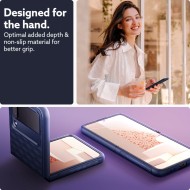 Удароустойчив кейс за Samsung Galaxy Z Flip 4 от Caseology Parallax - Midnight blue