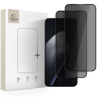 2x Стъклен протектор за Xiaomi 15T / 15T Pro от Tech-Protect Anti Spy Glass Pro+ - Privacy 