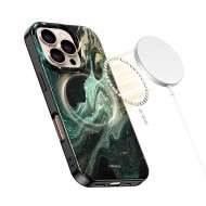 Твърд калъф с MagSafe пръстен за iPhone 16 Pro от Tech-Protect Lamano - Verde Aura
