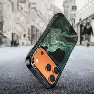Твърд калъф с MagSafe пръстен за iPhone 17 Pro Max от Tech-Protect Lamano - Verde Aura