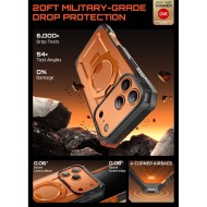 SUPCASE UB GRIP PRO MAG MAGSAFE IPHONE 17 PRO MAX CLEAR/CORAL