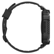 Удароустойчив кейс с каишка за Apple Watch 10 / 11 (42mm) от Spigen Rugged Armor Pro V2 - Matte Black