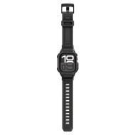 Удароустойчив кейс с каишка за Apple Watch 10 / 11 (42mm) от Spigen Rugged Armor Pro V2 - Matte Black