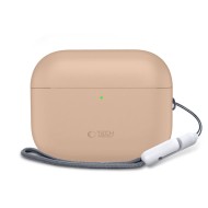 TECH-PROTECT SILICONE APPLE AIRPODS PRO 3 CAFFE LATTE