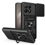 Удароустойчив калъф за Xiaomi 15T от Tech-Protect CamShield Pro - Black