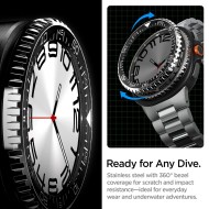 SPIGEN BEZEL TUNE PRO DIVER SAMSUNG GALAXY WATCH 8 CLASSIC (46 MM) BLACK