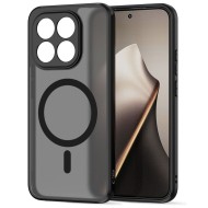 Твърд кейс с MagSafe пръстен за Xiaomi 15T от Tech-Protect MagMat - Matte Black