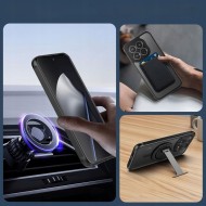 Твърд кейс с MagSafe пръстен за Xiaomi 15T от Tech-Protect MagMat - Matte Black