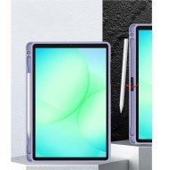 Хибриден калъф за Samsung Galaxy Tab A9 / A11 8.7 от Tech-Protect SC Pen Hybrid - Violet Marble