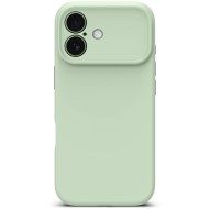 Твърд силиконов кейс с MagSafe за iPhone 17 от Tech-Protect Silicone - Sage