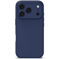 Твърд силиконов кейс с MagSafe за iPhone 17 Pro Max от Tech-Protect Silicone - Deep Blue