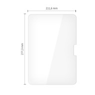 2 x Стъклен протектор за дисплей на iPad Air 13" 1 / 2 / 2024-2025 / Pro 13 7 / 8 / 2024-2025 от Tech-Protect Glass Fit+ - Clear