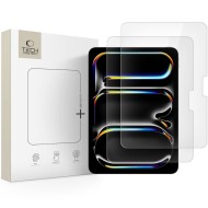 2 x Стъклен протектор за дисплей на iPad Pro 11" 5 / 6 / 2024-2025 от Tech-Protect Glass Fit+ - Clear