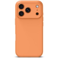 Твърд силиконов кейс с MagSafe за iPhone 17 Pro от Tech-Protect Silicone - Cosmic Orange