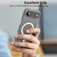Хибриден кейс с MagSafe за iPhone Air от Tech-Protect Flexair Hybrid CC - Прозрачен