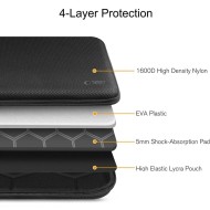 TECH-PROTECT HARDPOUCH LAPTOP 15-16 BLACK/BLACK