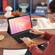 Калъф с блутут клавиатура за Samsung Galaxy Tab S11 11.0 X730 / X736B от Tech-Protect SC Pen - Black
