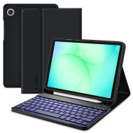 Калъф с блутут клавиатура за Samsung Galaxy Tab A9 / A11 8.7 от Tech-Protect SC Pen - Black