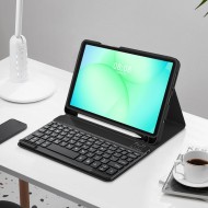 Калъф с блутут клавиатура за Samsung Galaxy Tab A9 / A11 8.7 от Tech-Protect SC Pen - Black