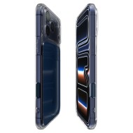 Удароустойчив, твърд кейс с MagSafe за iPhone 17 Pro от Spigen Ultra Hybrid T - Matte Blue
