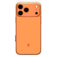 Удароустойчив, твърд кейс с MagSafe за iPhone 17 Pro от Spigen Ultra Hybrid T - Glossy Orange
