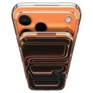 Удароустойчив, твърд кейс с MagSafe за iPhone 17 Pro от Spigen Ultra Hybrid T - Glossy Orange