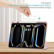 Силиконов калъф за iPad Pro 11" 5 / 6 2024-2025 от Tech-Protect SC PEN - Pink