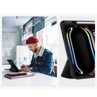 Силиконов калъф за iPad Pro 11" 5 / 6 2024-2025 от Tech-Protect SC PEN - Black