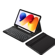 Калъф с блутут клавиатура за Xiaomi Poco Pad M1 / Redmi Pad 2 Pro 12.1 от Tech-Protect SC Pen - Black