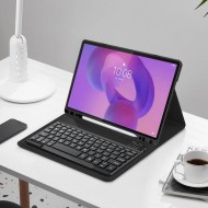 Калъф с блутут клавиатура за Lenovo Idea Tab Plus 12.1 - TB-361 от Tech-Protect SC Pen - Black