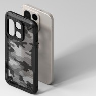 Удароустойчив кейс за OnePlus 15 от Ringke Fusion X - Camo Black