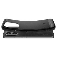 Удароустойчив кейс за Xiaomi 15T от Spigen Rugged Armor - Matte Black