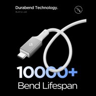 SPIGEN EB10010CC ESSENTIAL TYPE-C CABLE 100W 100CM WHITE