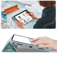 TECH-PROTECT SMARTCASE GALAXY TAB A9+ / A11+ PLUS 11.0 X210 / X215 / X216 / X230 / X235 / X236 SAKURA