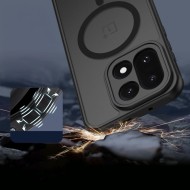 Твърд кейс с MagSafe пръстен за OnePlus 15 от Tech-Protect MagMat - Matte Black