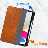 TECH-PROTECT FLEECE IPAD 10.9” 10 / 2022 / 11” 11 / 2025 BROWN