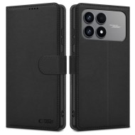 Кожен тефтер за Xiaomi Poco F8 Pro от Tech-Protect Wallet - Black