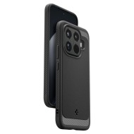 Удароустойчив кейс за Xiaomi 15T Pro от Spigen Rugged Armor - Matte Black