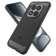 Удароустойчив кейс за Xiaomi Redmi Note 15 Pro 5G от Spigen Rugged Armor - Matte Black