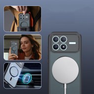 Твърд кейс с MagSafe пръстен за Xiaomi Poco F8 Pro от Tech-Protect MagMat - Matte Black