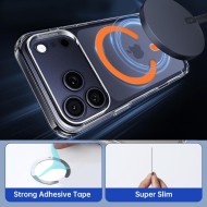 TECH-PROTECT MMP-200 MAGNETIC MAGSAFE RING COSMIC ORANGE