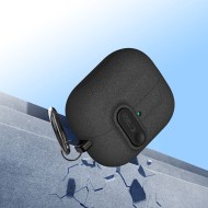 Твърд калъф с карабинер за слушалки Samsung Galaxy Buds 3 / 3 FE / 3 Pro от Tech-Protect Slim Hook - Black