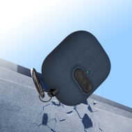 Твърд калъф с карабинер за слушалки Samsung Galaxy Buds 3 / 3 FE / 3 Pro от Tech-Protect Slim Hook - Fluffy Blue