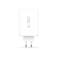 TECH-PROTECT NC240W-GAN 4-PORT NETWORK CHARGER PD 240W / QC3.0 WHITE