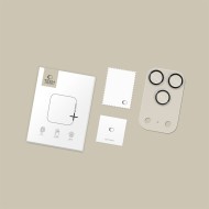 Алуминиев протектор за камера на iPhone 17 Pro Max от Tech-Protect Camfull Fit+ - Matte Clear