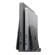SPIGEN LD208S4 VERTICAL LAPTOP STAND SPACE GREY